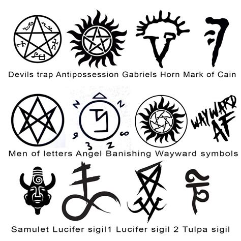 supernatural sigils